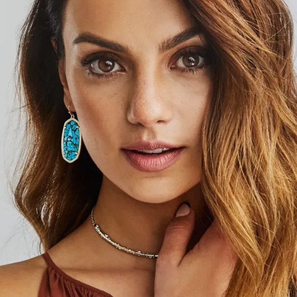 Kendra Scott Ellie Filigree Drop Earrings - Picture 5 of 5